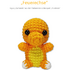 Amigurumi Feuerechse aus einem Videospiel Häkelanleitung // PDF