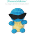 Amigurumi Wasserschildkröte aus einem Videospiel Häkelanleitung // PDF