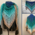 Crochet Pattern Triangular Scarf "Ineira"