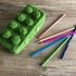 Crochet instructions for a creative building block pencil case