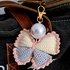 Vintage Bow Butterfly Keychain Keyring Accessory - English Crochet Pattern