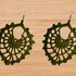 A Crochet Leaf Earrings PDF Pattern