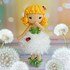 Crochet pattern doll, flower fairy amigurumi