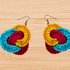 Crochet circle Earrings Patter