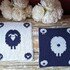 Potholder / washcloth "Funny sheep" - double knitting pattern