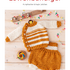 Baby-Set mit Pumphöschen und Raglanjäckchen senfgelb Strickanleitung // PDF