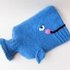 Whale Hot Water Bottle Cover