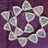 Party Flower Bunting in Triangles - Garland Crochet Pattern