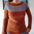 Rundpassenpullover Nr.2 Tweed mit Tee