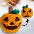 Reversible Halloween Plush Pumpkin Pattern - Plush Toy Crochet Pattern