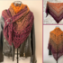 Crochet Pattern Triangular Scarf "Chadisia"