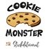 Stickdatei Cookie Monster, Liebes Monster Stickdatei, Maschinensticken