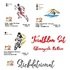 Triathlon Stickdatei, Stickdatei Laufen, Stickdatei für Sportler