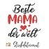 Stickdatei Muttertag, Stickdatei beste Mama, Maschinensticken in 3 Größen