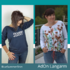 AdOn Langarm BlueSummerShirt