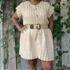 crochet dress pattern, button down dress pattern