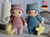 Crochet Pattern Sleeping Dolls "Luna & Luis"