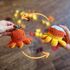 Crochet autumn reversible pumpkin candy corn octopus amigurumi pattern