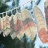 Boho feather garland crochet pattern, tutorial decoration bird feathers