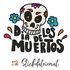 Dia le los Muertos Stickdatei, Halloween Design Stickvorlage 13x18