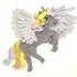 Pegasus crochet pattern applique