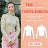 Sewing pattern turtleneck sweater, roll neck top, polo neck, turtle neck