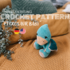 Crochet pattern - Dinosaur - Dino baby Pterosaur - english