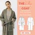 Sewing pattern coat Without Sewing MACHINE, wrap coat easy coat