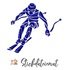 Schifahrer Stickdatei, Stickdatei Wintersport 10x10, Streif Schisport Stick