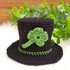 Top-Hat / Leprechauns Hat with Shamrock - Crochetpattern