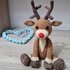 Rudolph the Reindeer Crochet Amigurumi Pattern (English)