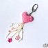 Crochet pattern Heart Keychain