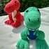 Travis the T-Rex Crochet Amigurumi Pattern (English)