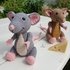 Roscoe the Rat Crochet Amigurumi Pattern (English)