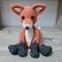 Fraser the Fox Crochet Amigurumi Pattern (English)