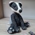 Barrold the Badger Crochet Amigurumi Pattern (English)