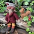 Woodland Elf Nash und Eichhörnchen Fjell Häkelanleitung Set