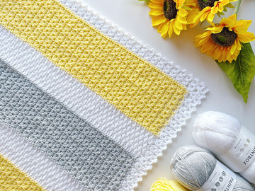 Step by step patterns for crocheting baby blankets | crazypatterns.net