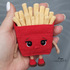 French Fries Amigurumi Crochet Pattern Food, cute food French fries pattern