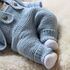 Premature Baby Romper Knitting Pattern