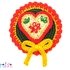 Heart Patch crochet Applique