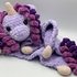 Crochet Pattern - Comforter / Lovey Unicorn "Luna"