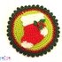 Sock Christmas crochet Patch