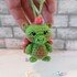 Crochet Pattern Dragon Keychain Amigirumi