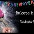 Rakete Silvesterdekoration