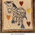 Zebra Blanket Overlay Mosaic Crochet Pattern