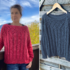 Knitting Pattern Sweater "Girl On Fire" | seamless | 7 sizes