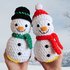 Snowy Sam, the Snowman - No Sew Crochet Plush Toy Pattern