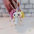 Crochet Pattern Unicorn Keychain Amigirumi