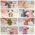 Set of 8 Crochet Patterns - Mini Animals Amigurumi Collection